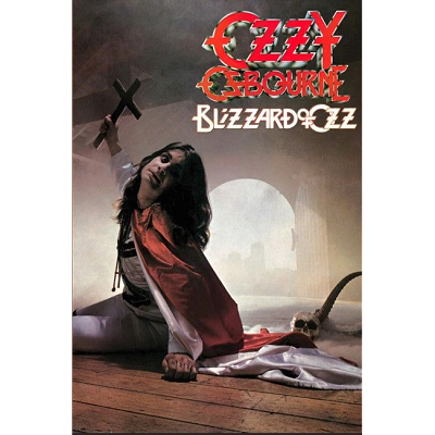 Ozzy Osbourne Blizzard of Oz Poster 24x36 - Classic Rock Music Wall Art