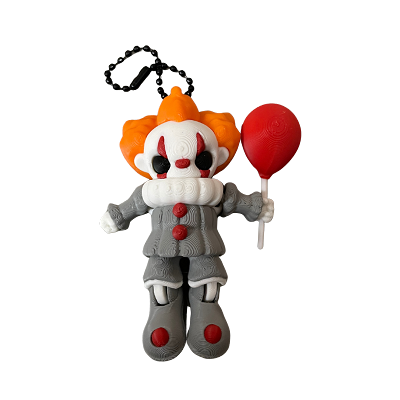 Stephen King's IT 3D Printed Keychain