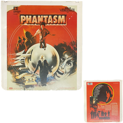 Phantasm CED Vintage SelectaVision Videodisc 1979 Horror Sci Fi Cult Classic