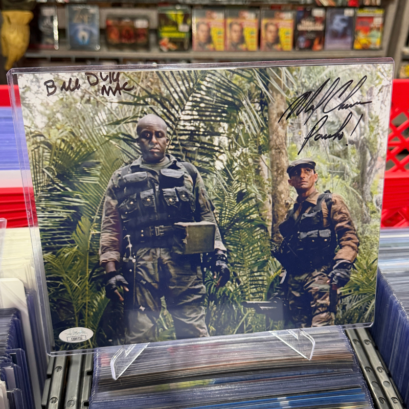 Predator Bill Duke Richard Chaves dual signed 8x10 photograph