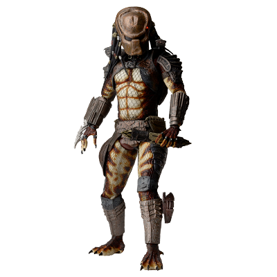 Predator 1/4 Scale Action Figure Jungle Hunter with LED Lights NECA