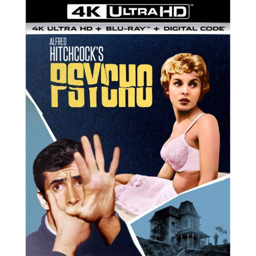 Psycho Theatrical & Uncut Versions 4K Ultra HD + Blu-ray [UHD]