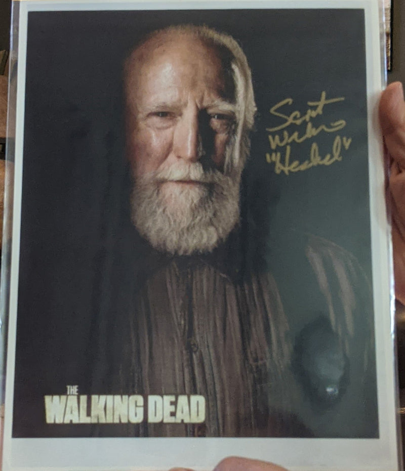 Scott Wilson Autographed Hershel The Walking Dead