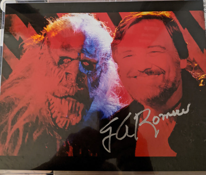 George Romero Creepshow Autographed Photo