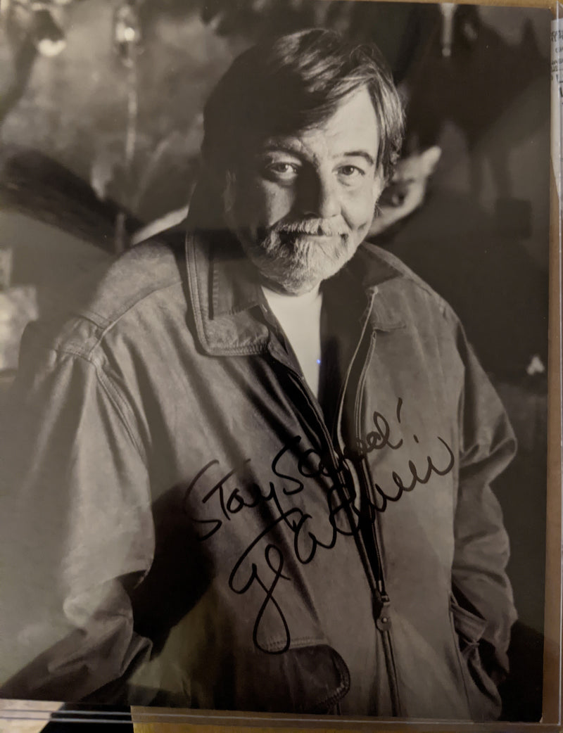 George Romero Jacket Autographed Photo