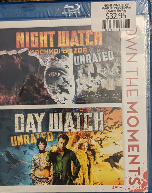 NIGHT WATCH DAY WATCH UNRATED Used Blu Ray