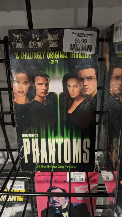 Phantoms Used Vintage VHS