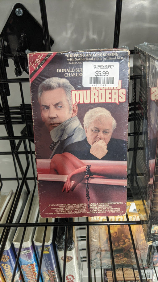 The Rosary Murders Used VHS