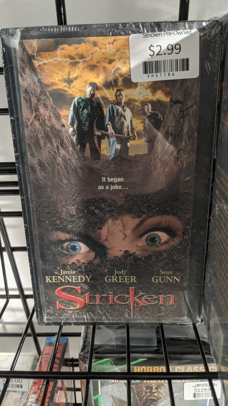 Stricken Used VHS