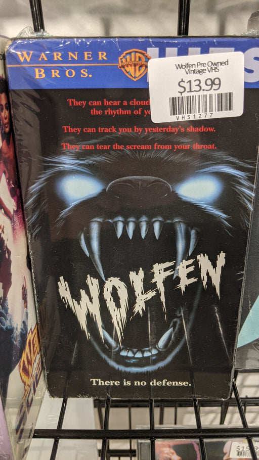 Wolfen Used Vintage VHS