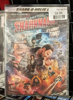 Last Sharknado: It's About Time DVD, New