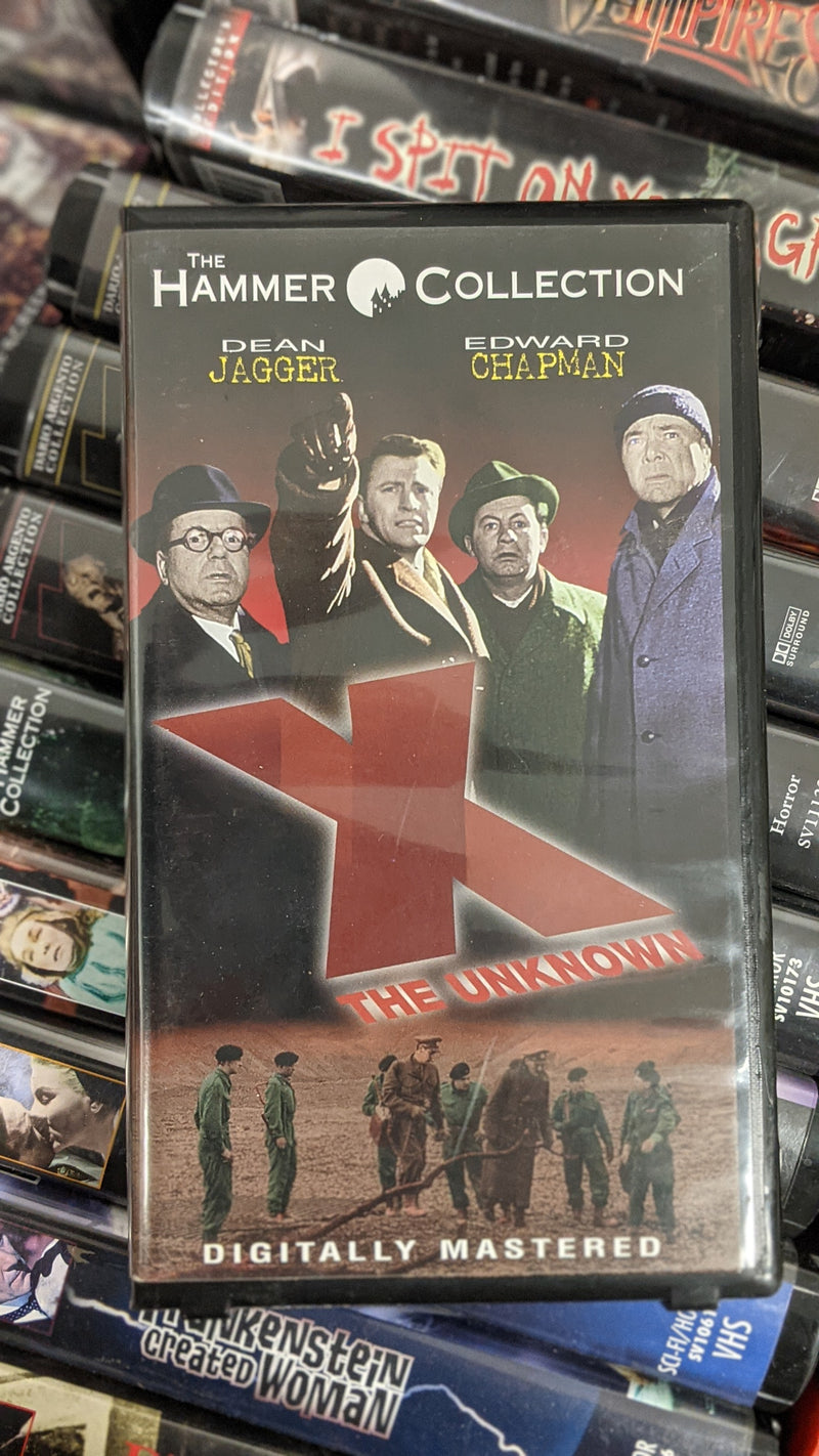 X the Unknown  Used VHS