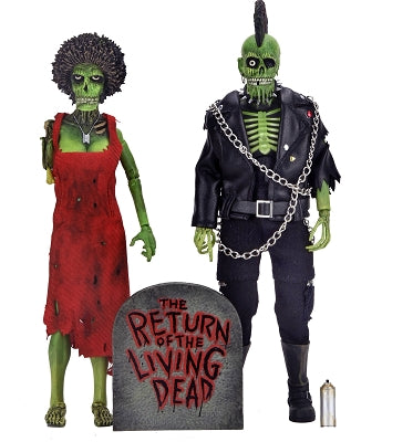 The Return of The Living Dead - 8 In Clothed Figure - Trash & Suicide 2 Pack NECA