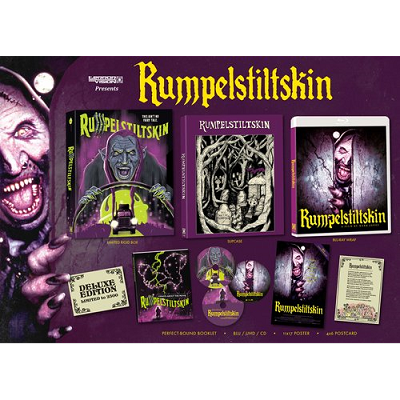 Rumpelstiltskin Limited 3-Disc Deluxe Edition UHD/Blu-ray/CD