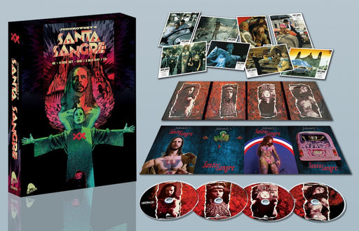 Santa Sangre 4 Disc Digipack with UHD + BLU-RAY + CD