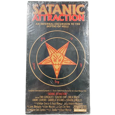 Satanic Attraction (1989) Pre-Owned VHS Near Mint Condition Horror Movie