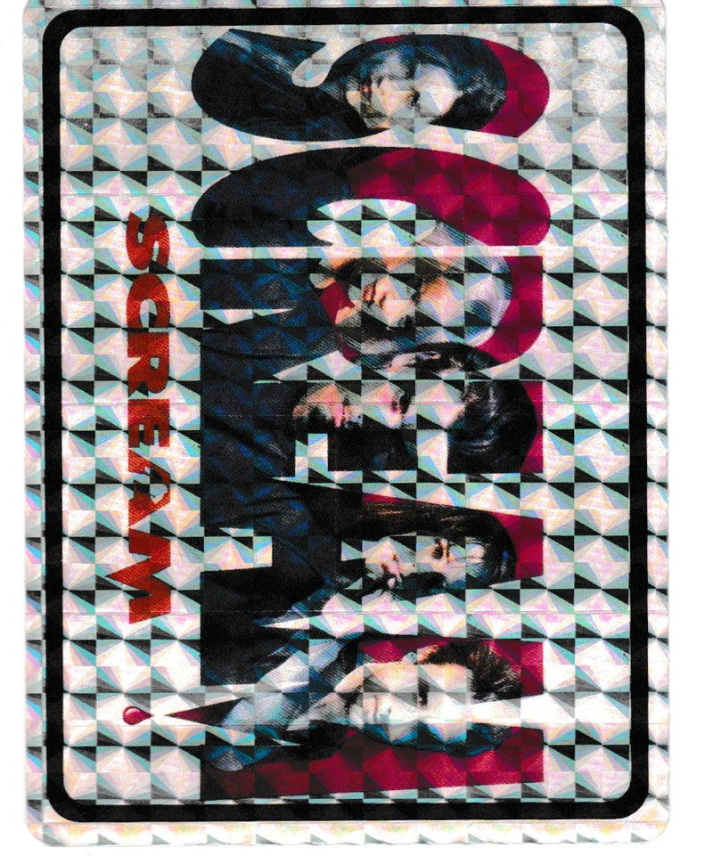 Retro Prism Horror Movie Stickers