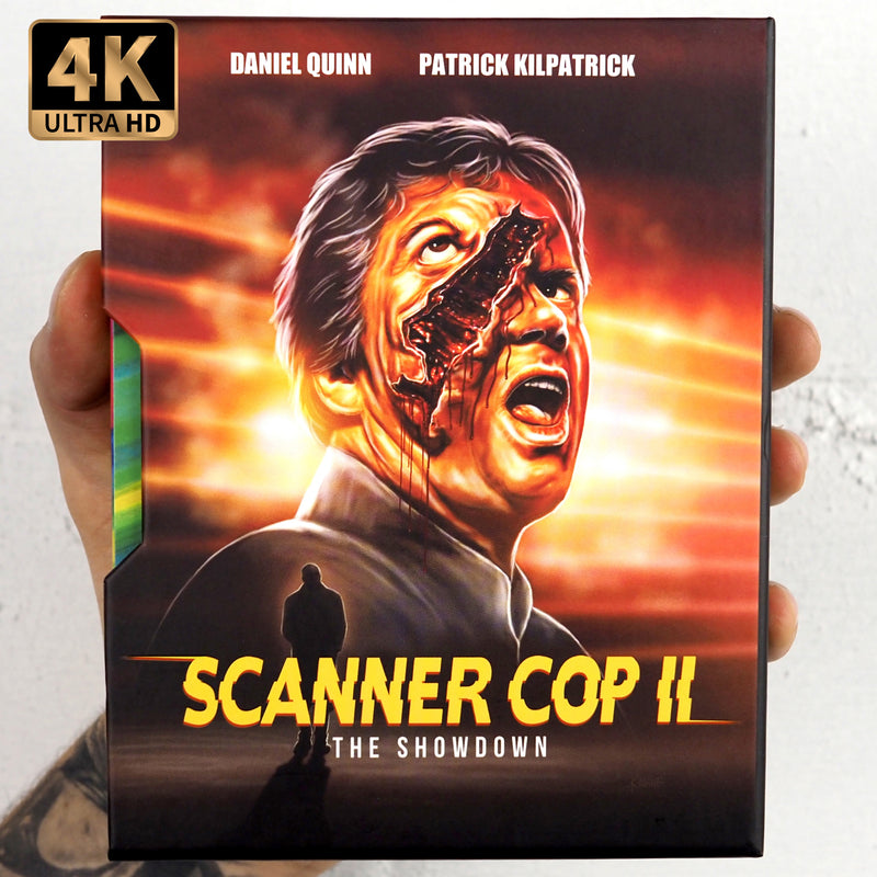 Scanner Cop 1 & 2 Vinegar Syndrome 4K UHD Blu Ray Limited Edition