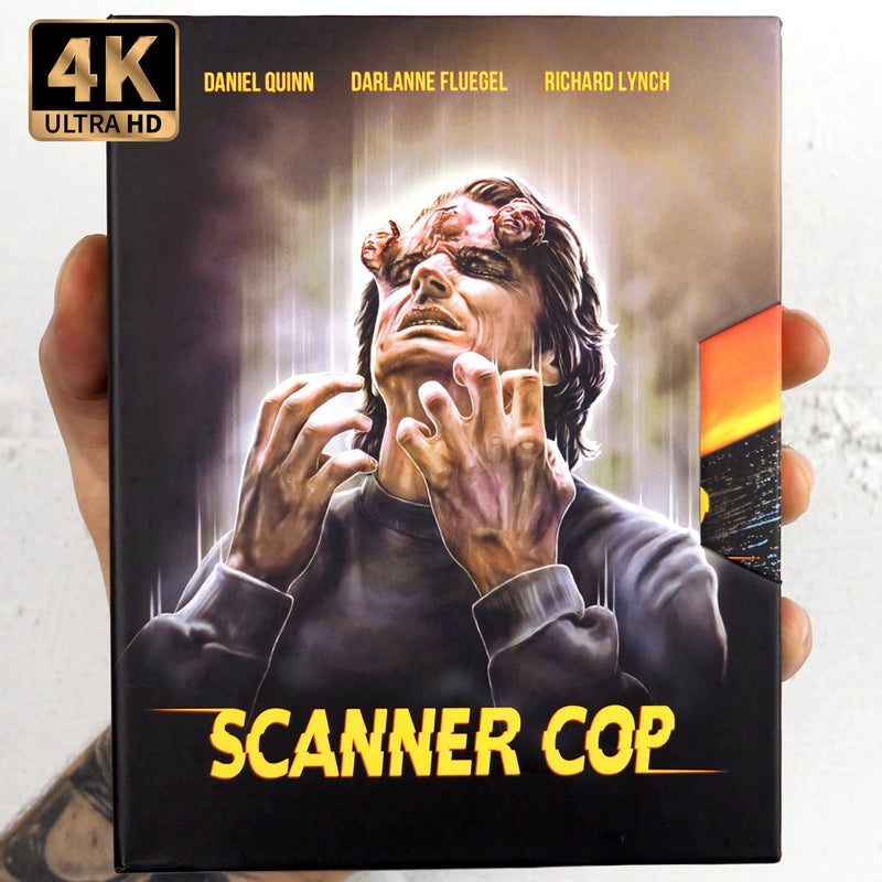 Scanner Cop 1 & 2 Vinegar Syndrome 4K UHD Blu Ray Limited Edition