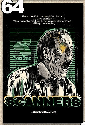 Scanners Wall Tapestry - Flag - Poster 24 x 36 inch