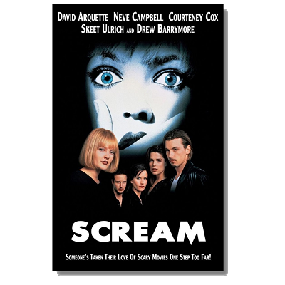 Scream Movie Poster 24x36 - Horror Cult Classic Wall Art
