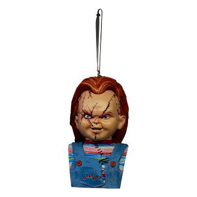 Holiday Horrors Seed of Chucky Bust Ornament 