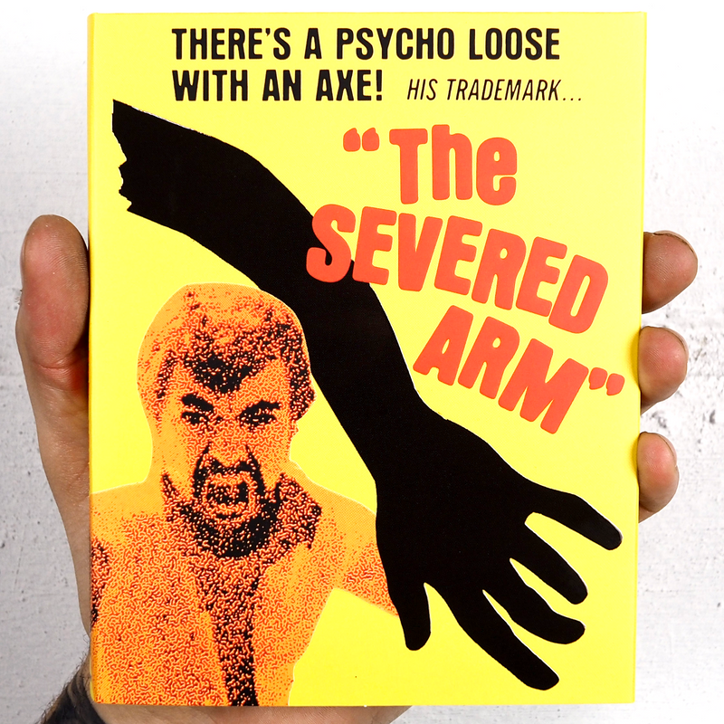 Severed Arm, The Blu Ray Vinegar Syndrome with Slip