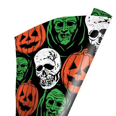 Halloween III: Season of the Witch Big Giveaway Gift Wrap, Wrapping Paper - Wrapped in Terror