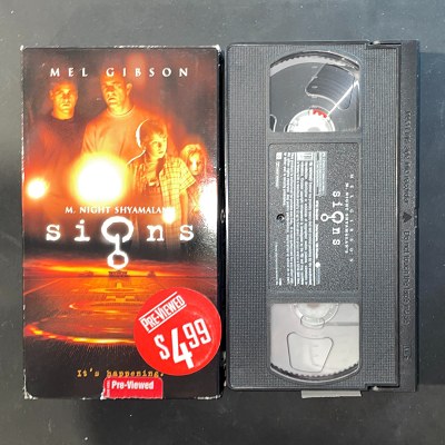 Signs Used VHS
