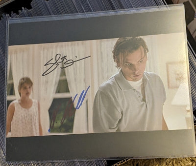 Neve Campbell & Skeet Ulrich Scream Autographed