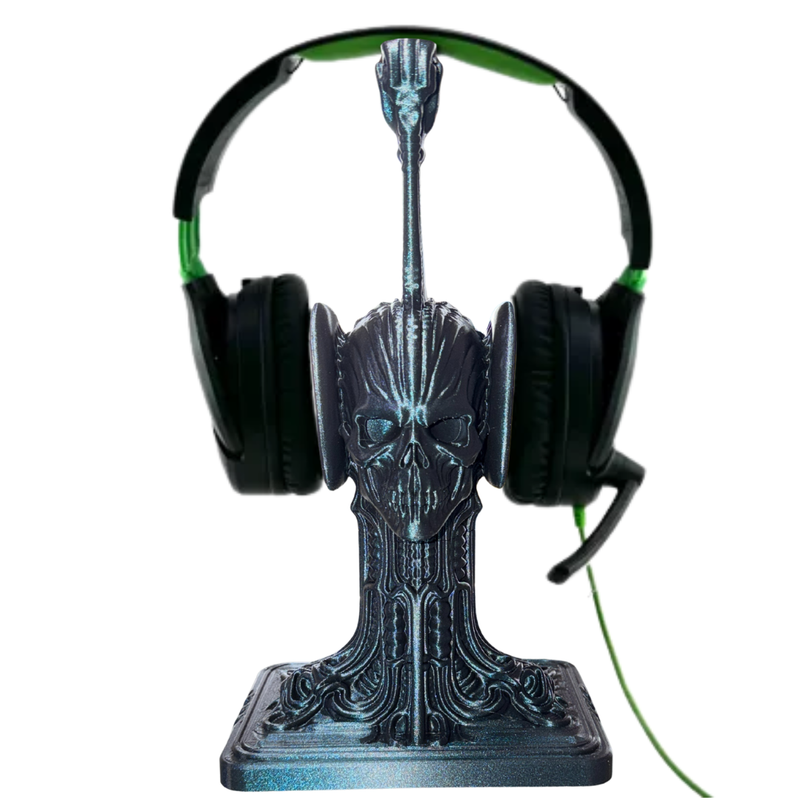 Giger Inspired 3D Printed Headphone Stand