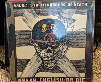 S.O.D. : Stormtroopers of Death Autographed 1st Pressing
