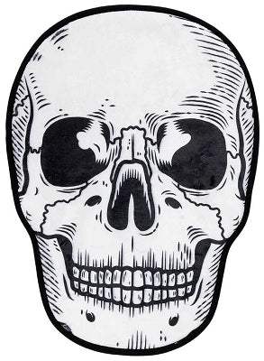 Sourpuss Skull Bath Mat