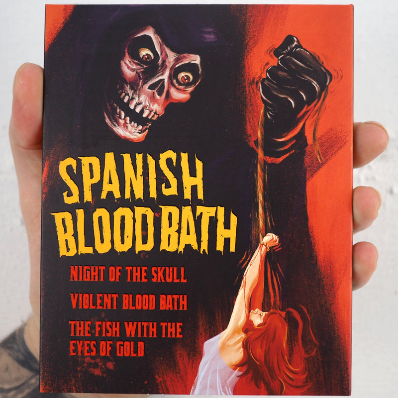 Spanish Blood Bath: Night of the Skull / Violent Blood Bath / The Fish with the Eyes of Gold Used Blu-Ray