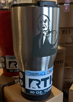 Tall Man RTIC Double Wall Vacuum Insulated Tumbler, 30 oz