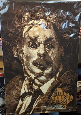 TEXAS CHAINSAW MASSACRE by Elvisdead (Mondo, 2019) Colored Variant