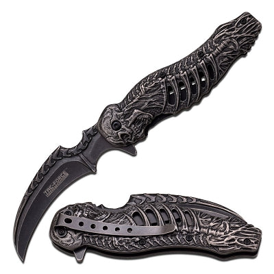 Tac-Force Spring Assisted Karambit Skeleton Knife