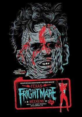 Texas Frightmare Weekend 2012 / Mondo / Ghoulish Gary Pullin, Glow in the Dark Poster