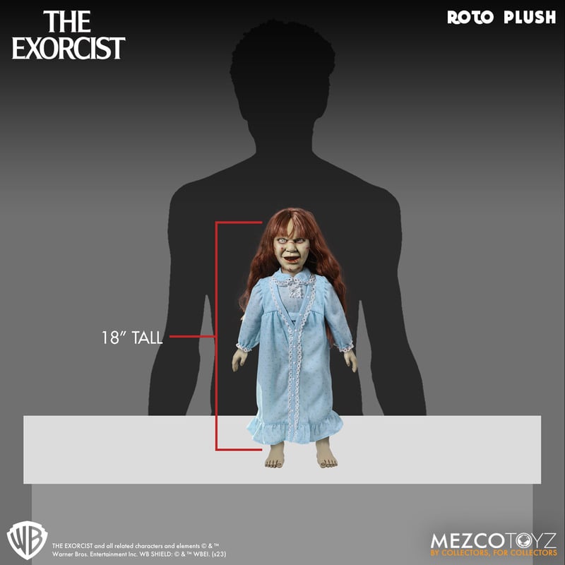 The Exorcist: Regan MacNeil - MDS 18" - Roto Plush MEZCO