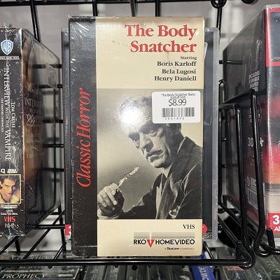 Body Snatcher Boris Karloff VHS