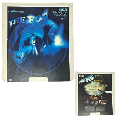 John Carpenters The Fog CED Vintage SelectaVision Videodisc 1980 Horror Classic