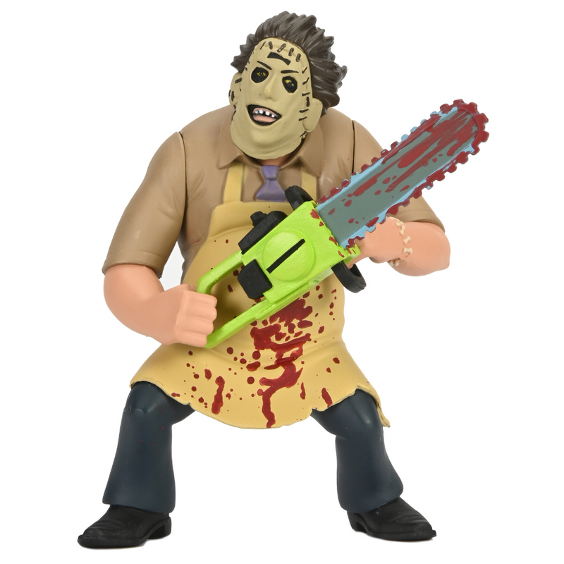 Texas Chainsaw Massacre 50th Anniversary Toony Terrors Leatherface 6" Action Figure