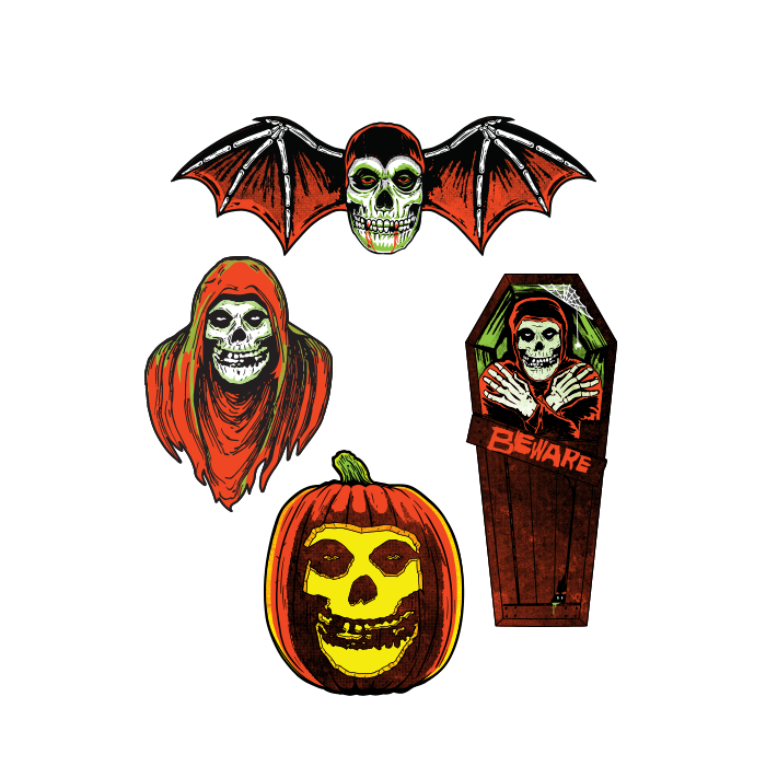 The Misfits Fiend Wall Decor Collection - Trick or Treat Studios