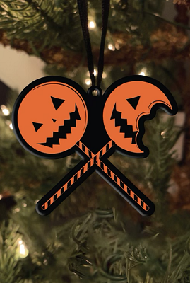 Holiday Horrors Trick 'r Treat Sam Lollipop Metal Ornament