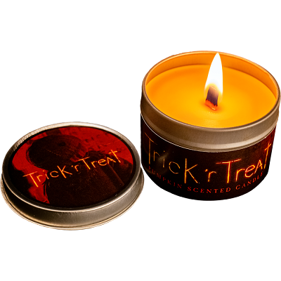 Trick r Treat Sam Pumpkin Scented Candle