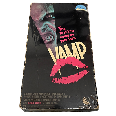 Vamp VHS Vintage Horror Thriller 1986 Cult Classic Movie