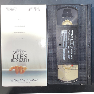 What Lies Beneath Used VHS