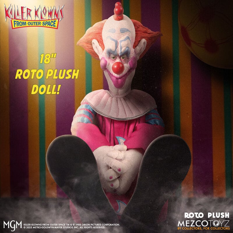 MEZCO MDS Killer Klowns from Outer Space - Slim Plush Doll
