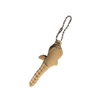 Alien Chestburster 3D Printed Keychain