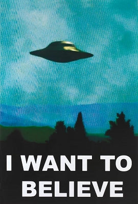 X-Files, I Want To Believe, 24x 36 inch Poster
